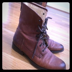 Frye Combat Boots